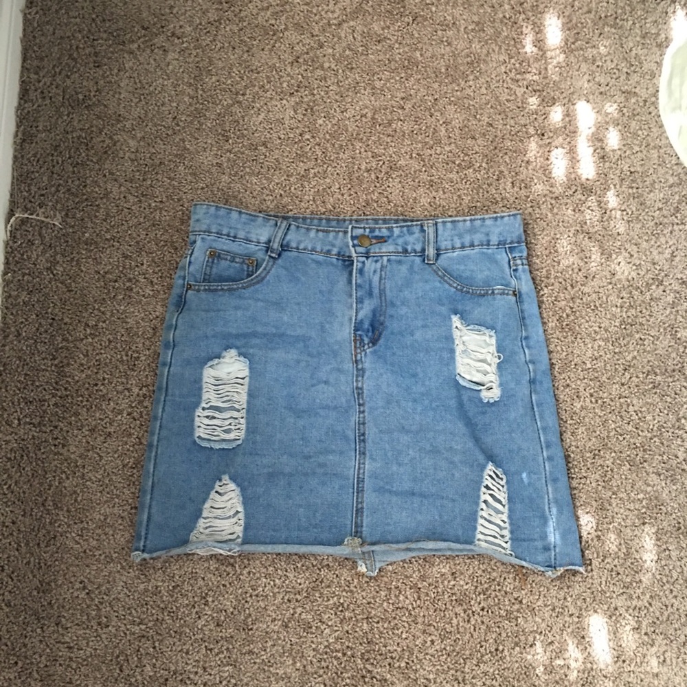 Jean Skirt